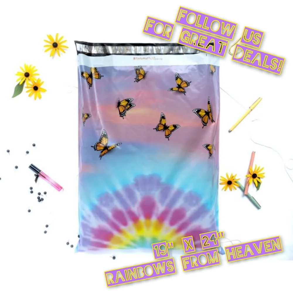50 Rainbows From Heaven Poly Mailers 19